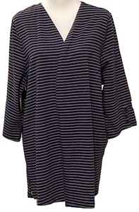 Catherines Suprema Collection open cardigan 3/4 sleeve cotton blend 1X NWT - Picture 1 of 14