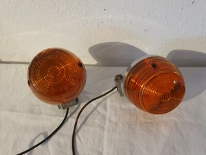 Aus Nachlass--Original Honda CM185T Beide Blinker in Chromfassung--(1) - Bild 1 von 5