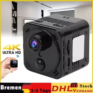 4K WLAN Mini Kamera Überwachungskamera Live Übertragung Handy APP Wifi Kleine DE - Bild 1 von 19