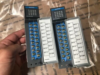 LOT (2) Allen Bradley 1746-OB16 series D plc SLC 500 output module DC 16pt 24VDC - Image 1 of 4