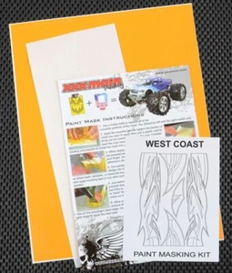 XXX Main Racing - West Coast Paint Mask - Picture 1 of 1