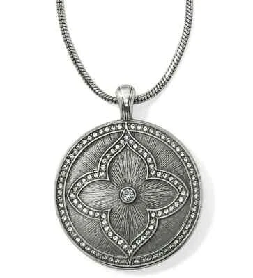 Collar colgante Brighton Toledo Alto Noir convertible medallón abre nuevo con etiquetas $108 Foto 1 de 4