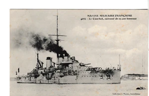 Alter Vintage französischer Marineumschlag 4035 Le Courbet, Kürasse - Bild 1 von 3