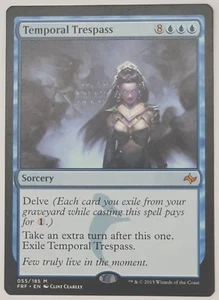 Magic The Gathering - Temporal Trespass Card - Fate Reforged - Picture 1 of 2