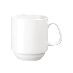 Olympia Whiteware stapelbare Kaffeebecher - 28,4cl - 24 Tassen - Becher - Bild 1 von 7