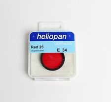 HELIOPAN 34mm RED #25 Coated  E 34 Filter - Sealed Box