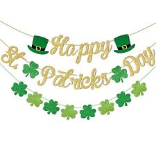 Practical Banner Irish Lucky Day DIY Fun Happy Saint Patrick\'s Day Perfect