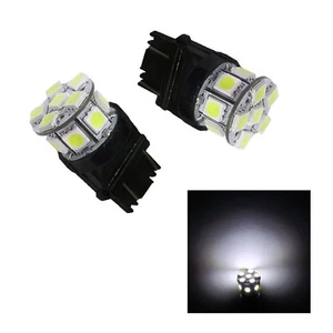 2x 13SMD LED 3157 3457A 3156 White Reverse/Stop/Back Up/Brake Tail Light Bulb US - Picture 1 of 4