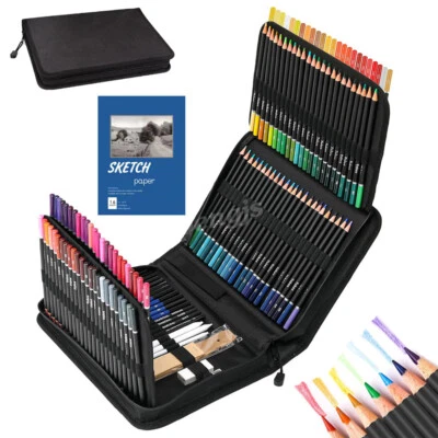145 Buntstifte Farbstifte Skizzieren Kunst Set Professionell zeichnen Künstler - Bild 1 von 4