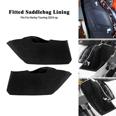Saddlebag Insert Carpet Liner Bags For Harley Street Road Glide FLTRX FLHX 24-25 - Image 1 of 4
