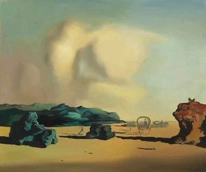SALVADOR DALI Art Poster or Rolled Canvas Print "Moment of Transition" - Picture 1 of 1