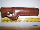 vintage leather Holster Brauer Bros. H36. Early Stamp. Brass Snaps.