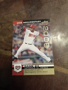 ODALIS PEREZ 2008 UPPER DECK DOCUMENTARY GOLD #893 FREE SHIPPING - Picture 1 of 2