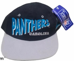 Vintage Carolina PANTHERS Team NFL ProPLAYER SnapBack HAT NWT NEW Old Stock - Picture 1 of 3