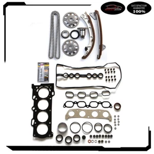 For Toyota Corolla Chevrolet Prizm 98-99 1.8L Timing Chain Kit Cover Gasket Set - Imagen 1 de 19