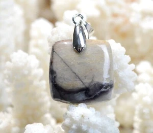 Achat 33 Karat - Cabochon Anhänger Naturstein - Mexiko / FD41 - Bild 1 von 2