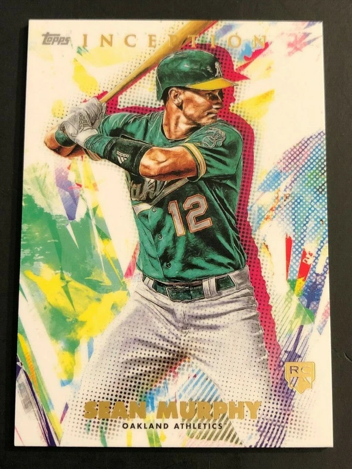 2020 Topps Inception Base Rookie SEAN MURPHY Athletics RC #9 - Image 1 of 1