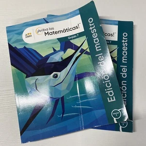 HMH into Math Grade 7, Spanish Teacher Edition Volumes 1 & 2 - Picture 1 of 11