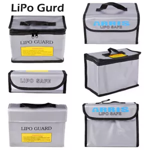 Lipo Guard Safety Bag Fireproof Explosion-Proof Portable for RC Battery - Picture 1 of 37