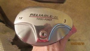 Used RH Mens Turbo-Power Reliable DL 3 Hybrid 19* Stiff Graphite W/Cover - Picture 1 of 11