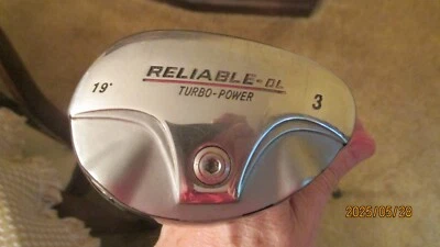Used RH Mens Turbo-Power Reliable DL  3 Hybrid 19*  Stiff Graphite W/Cover - Image 1 of 4