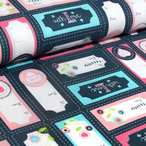 Sales Stoffetiketten 0,4m - 2x Rapport - 100% BW (0285) - Bild 1 von 2