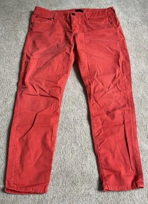 Pantalones cortos Mother The Looker en sarga de verano Bonfire Cruel talla 28 Foto 1 de 4