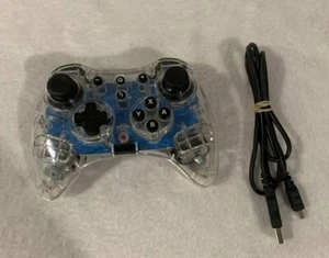 PDP Afterglow Pro Controller for Nintendo Wii U Wireless w/ USB Cable Tested - Picture 1 of 11