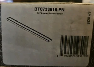 Brizo BT0733616-PN 36" reversible lineare Duschablauf in poliertem Nickel - Bild 1 von 1