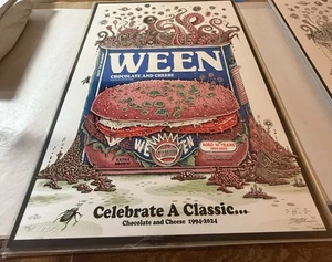 EMEK Ween Chocolate & Cheese Pepto-aBismol AE Variante #/25 30th Anniversary RAR - Bild 1 von 3