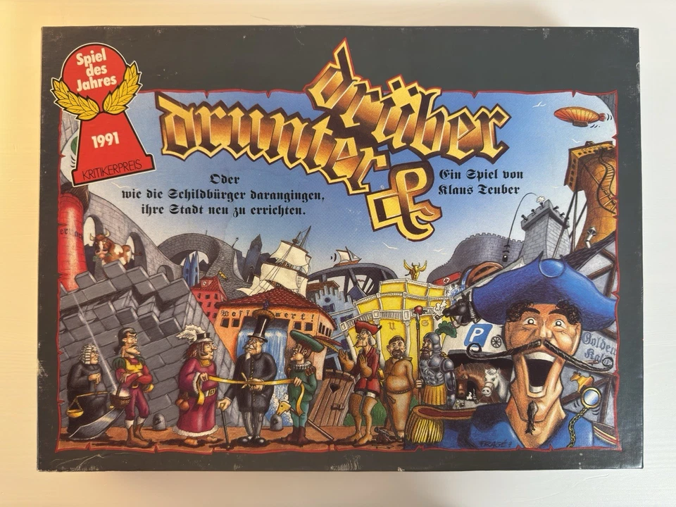 Drunter und Drüber - Spiel des Jahres 1991 - Brettspiel - VOLLSTÄNDIG - GUT - Bild 1 von 4