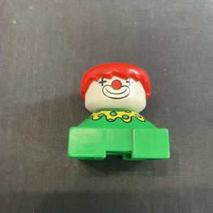 lego duplo vintage square base Clown 1970 1980 rare - Picture 1 of 6
