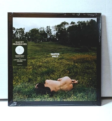 Kacey Musgraves Deeper Well Limited Edition Cover Transparent Cream Vinyl SEALED - Image 1 of 2