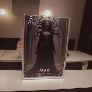 MEDUSA 5 GRAM .999 SILVER LIMITED EDITION 0506/1000  - Picture 1 of 2