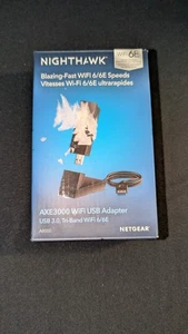 NETGEAR Nighthawk WiFi 6/6e USB 3.0 Adapter A8000-AXE3000 - Picture 1 of 4