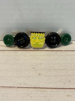 Halloween Frankenstein Botón Pasador Clip de Pelo Accesorio para el Cabello Mujeres Niñas Foto 1 de 4