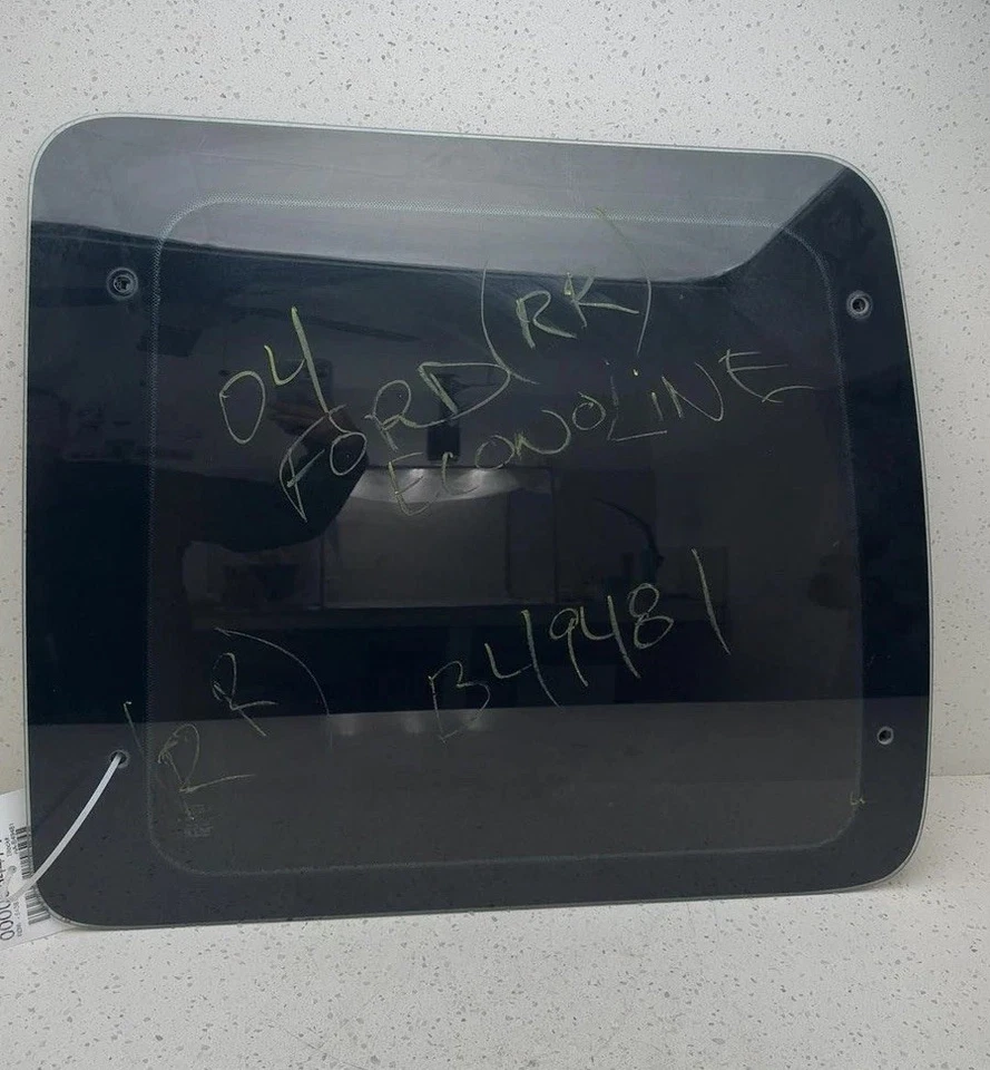 1998-2014 FORD VAN E350 Back Glass/window Ford - Imagem 1 de 4