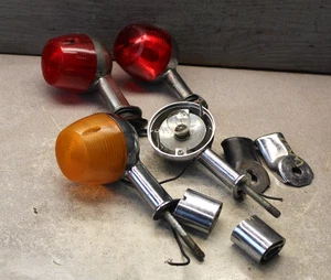 YAMAHA GT80 LS2 HS1 1970-1972 F R BLINKER LIGHTS FLASHERS OEM 287-83310-71-93 - Picture 1 of 10