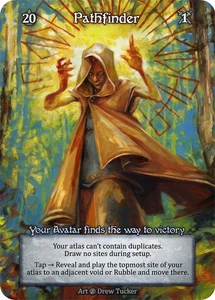Sorcery Pathfinder Avatar único beta sin papel de aluminio - Imagen 1 de 1