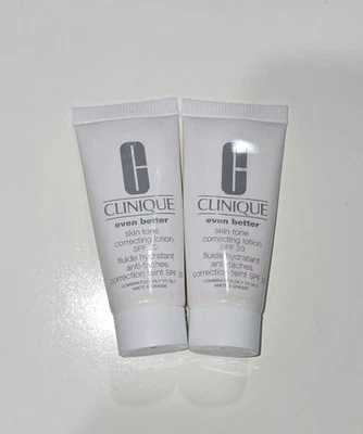2 x CLINIQUE EVEN BETTER SKIN TONE CORRECTING LOTION * COMBO TO OILY SKIN * NEW - Image 1 of 2