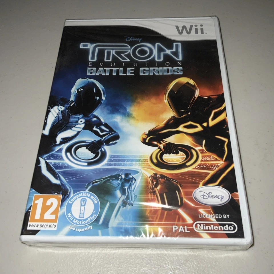 Tron: Evolution Battle Grids Nintendo WII Video Game Original New & Sealed - Image 1 of 2