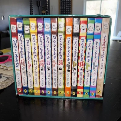 Diary Of A Wimpy Kids Box Of Books By Jeff Kinney - Image 1 of 4