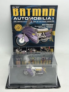 Eaglemoss Batmobile Automobilia Magazine #33 Batman TV Series Batgirl Bike - Picture 1 of 7