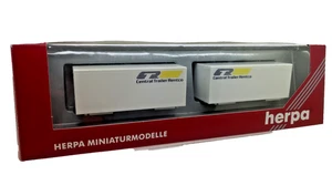 Herpa 051194 H0 1/87 2 Wechselkoffer Wechselbrücke CTR Rentco Hängerzug OVP !!! - Bild 1 von 3