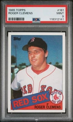 Topps Roger Clemens #181 1985 PSA 9 Foto 1 de 2