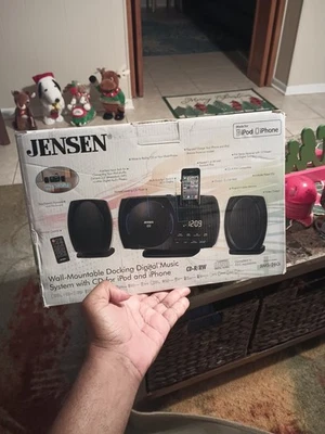 Jensen JIMS-260I Docking Music System for iPod & iPhone w/ CD Player & Radio - Image 1 of 3