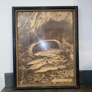 Vintage Sepia-tone Trout Fishing Is Always Good In Colorado Photo 20x16 - Picture 1 of 4