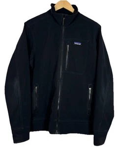 Patagonia Sidesend Jacke Herren M schwarz Softshell Salesforce Full Zip bestickt - Bild 1 von 7