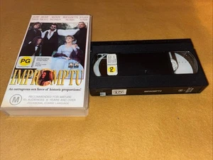IMPROMPTU -JUDY DAVIS, HUGH GRANT - 1991 VHS VIDEO - Picture 1 of 1