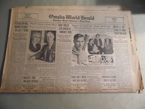 Omaha World Herald / Sunday News Section Part 2 / Omaha Nebraska / March 9 1930 - Bild 1 von 5